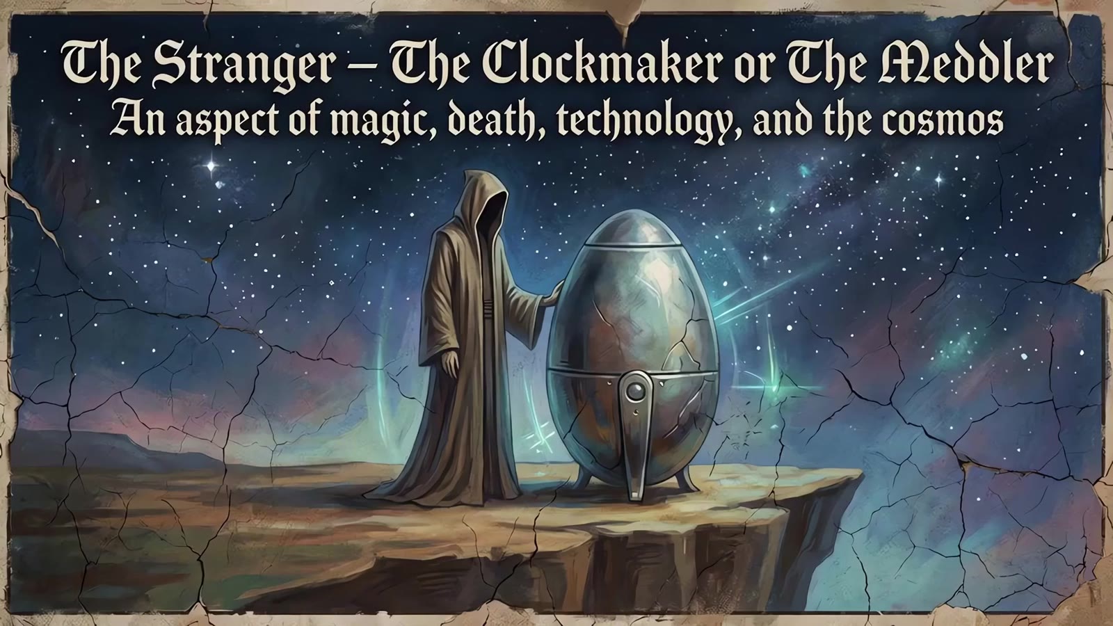 Aspect card: The Stranger, the Clockmaker or the Meddler